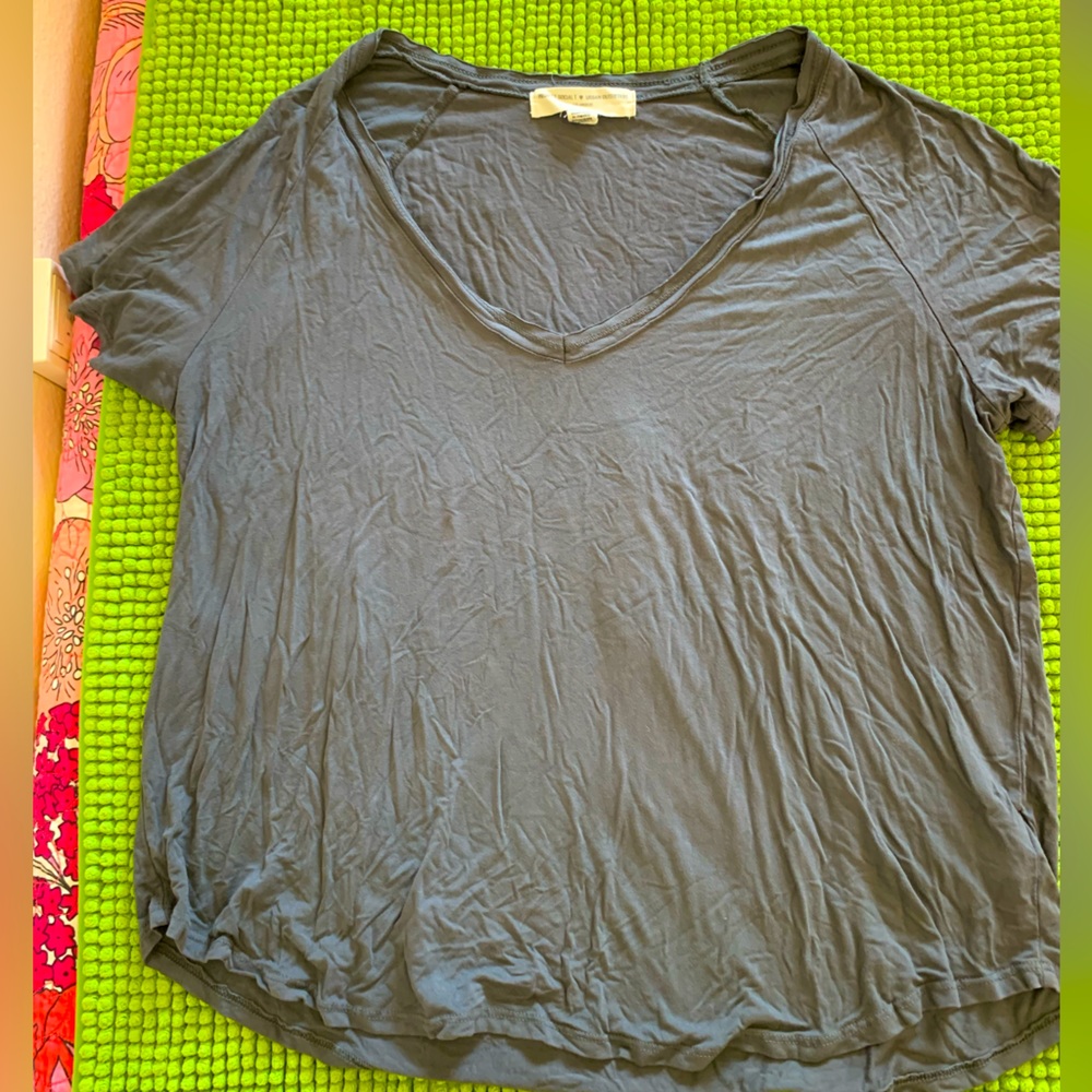 Project Social T Charcoal Grey V-neck